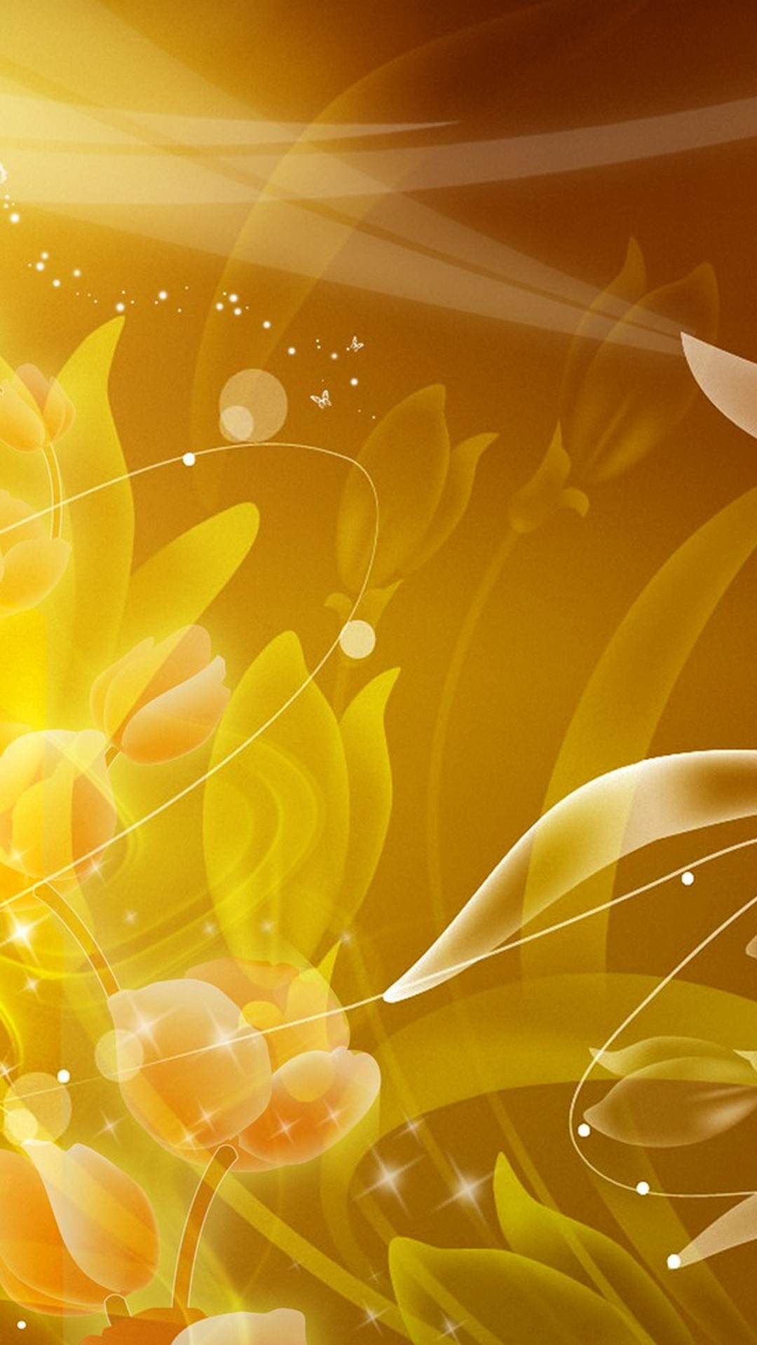 iPhone 8 Wallpaper Gold Designs resolution 1080x1920