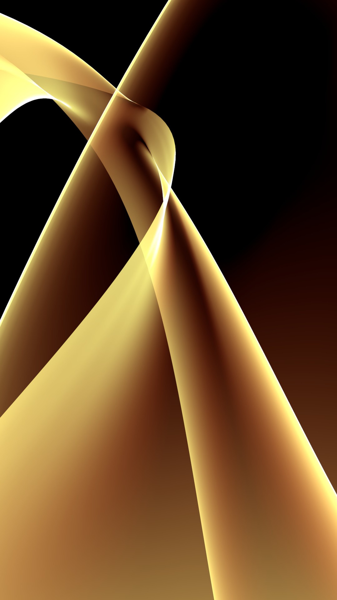 iPhone X Wallpaper Black and Gold - 2021 3D iPhone Wallpaper