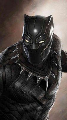 Black Panther Avengers Infinity War iPhone Wallpaper with HD Resolution 1080X1920