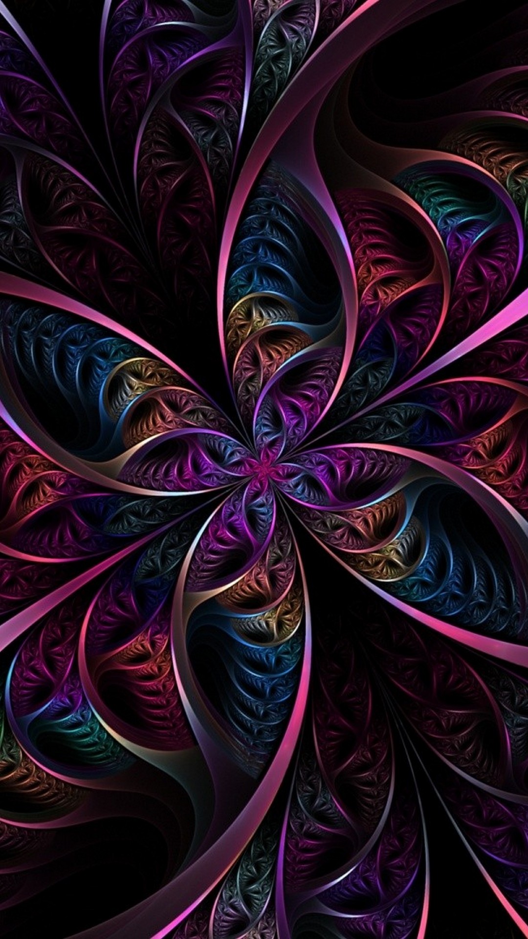 Psychedelic Art iPhone Wallpaper with HD Resolution 1080X1920