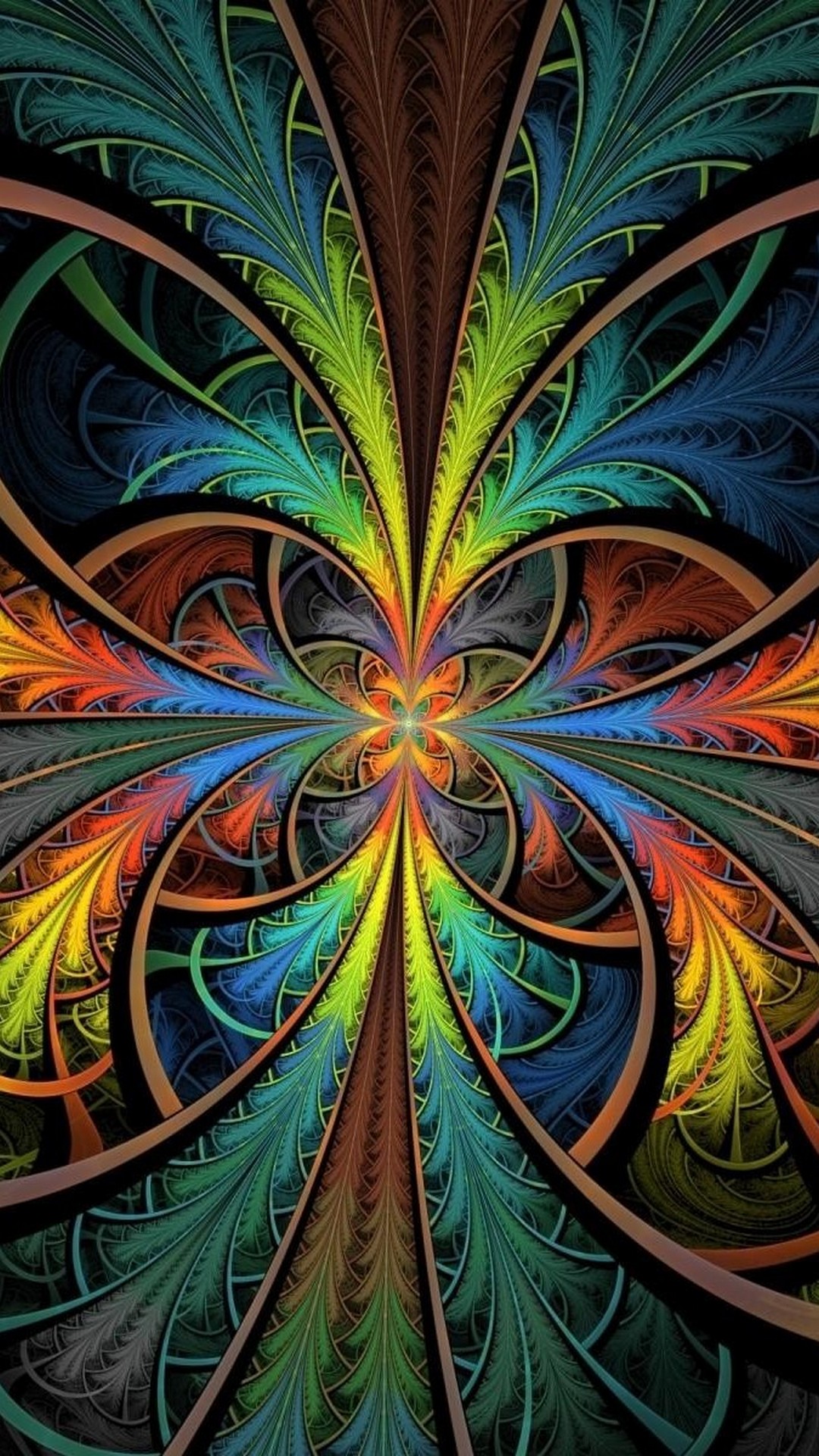 Psychedelic Wallpaper For iPhone with HD Resolution 1080X1920