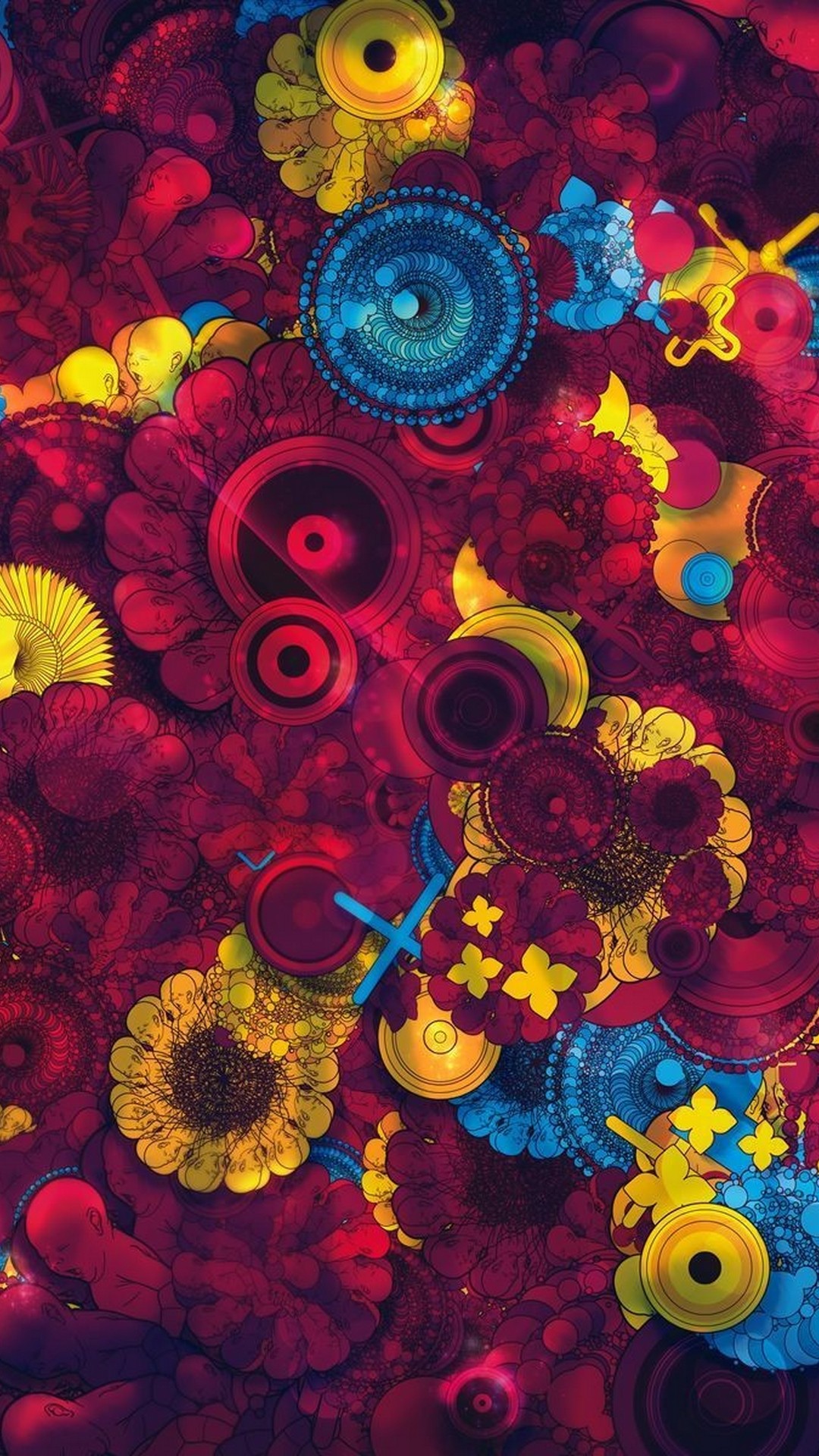 Wallpaper iPhone Psychedelic with HD Resolution 1080X1920