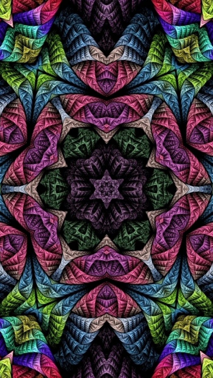 Psychedelic Art Wallpaper For iPhone 3D iPhone Wallpaper