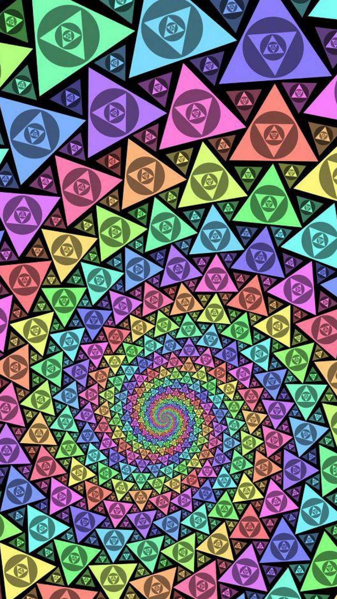 iPhone Wallpaper Trippy Colorful resolution 1080x1920