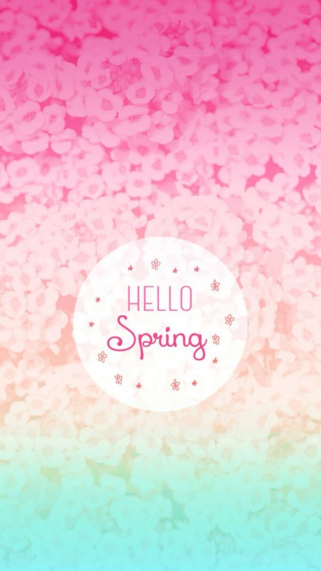 iPhone X Wallpaper Hello Spring with HD Resolution 1080X1920