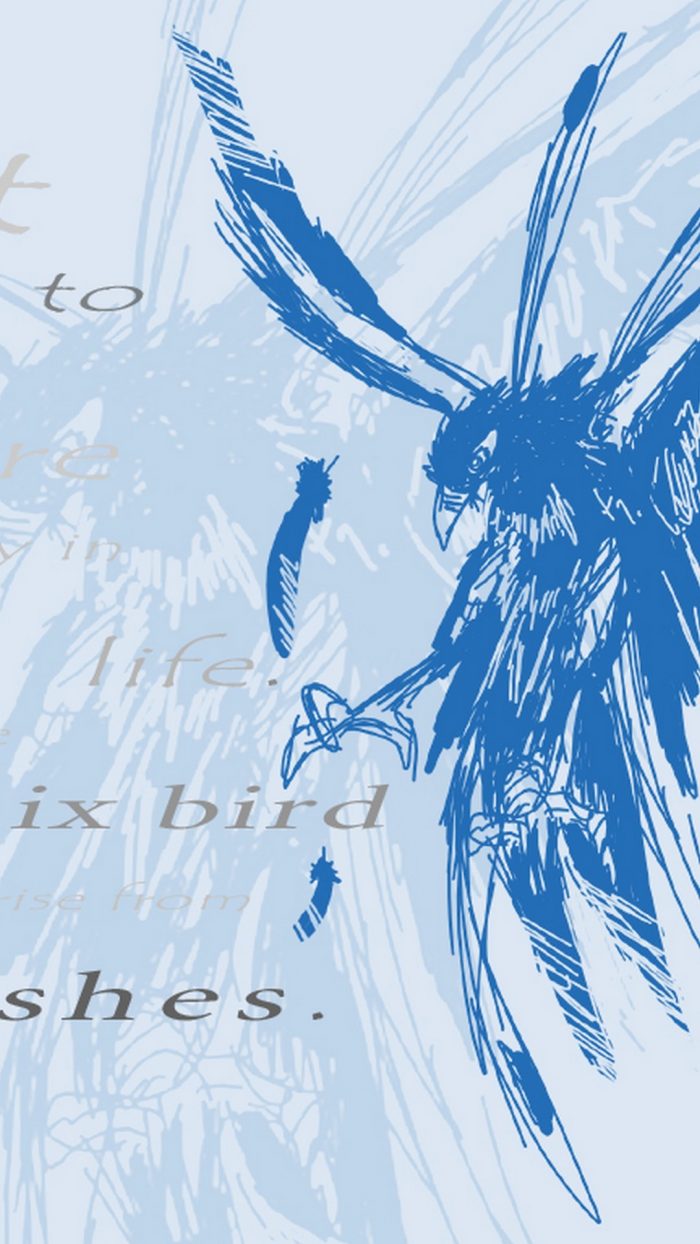 Ice Phoenix Wallpaper iPhone 3D iPhone Wallpaper 2024