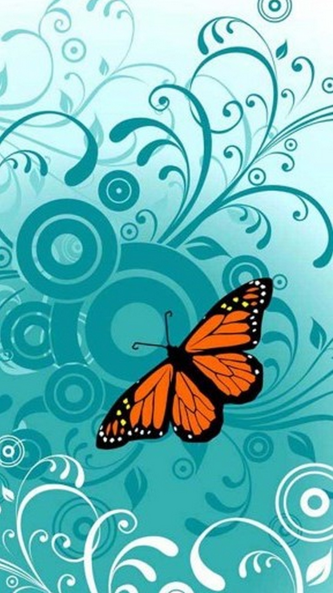 iPhone 7 Wallpaper Cute Butterfly resolution 1080x1920