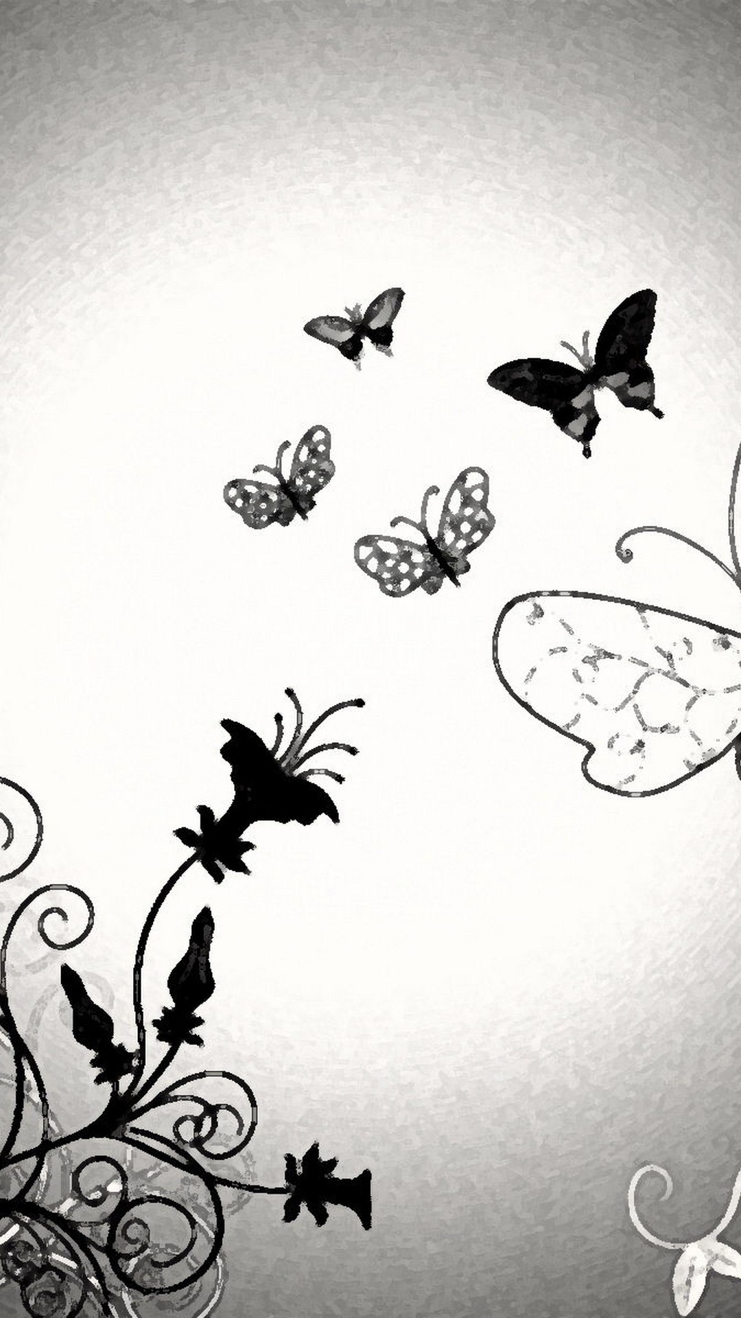 iPhone 8 Wallpaper Butterfly Design resolution 1080x1920