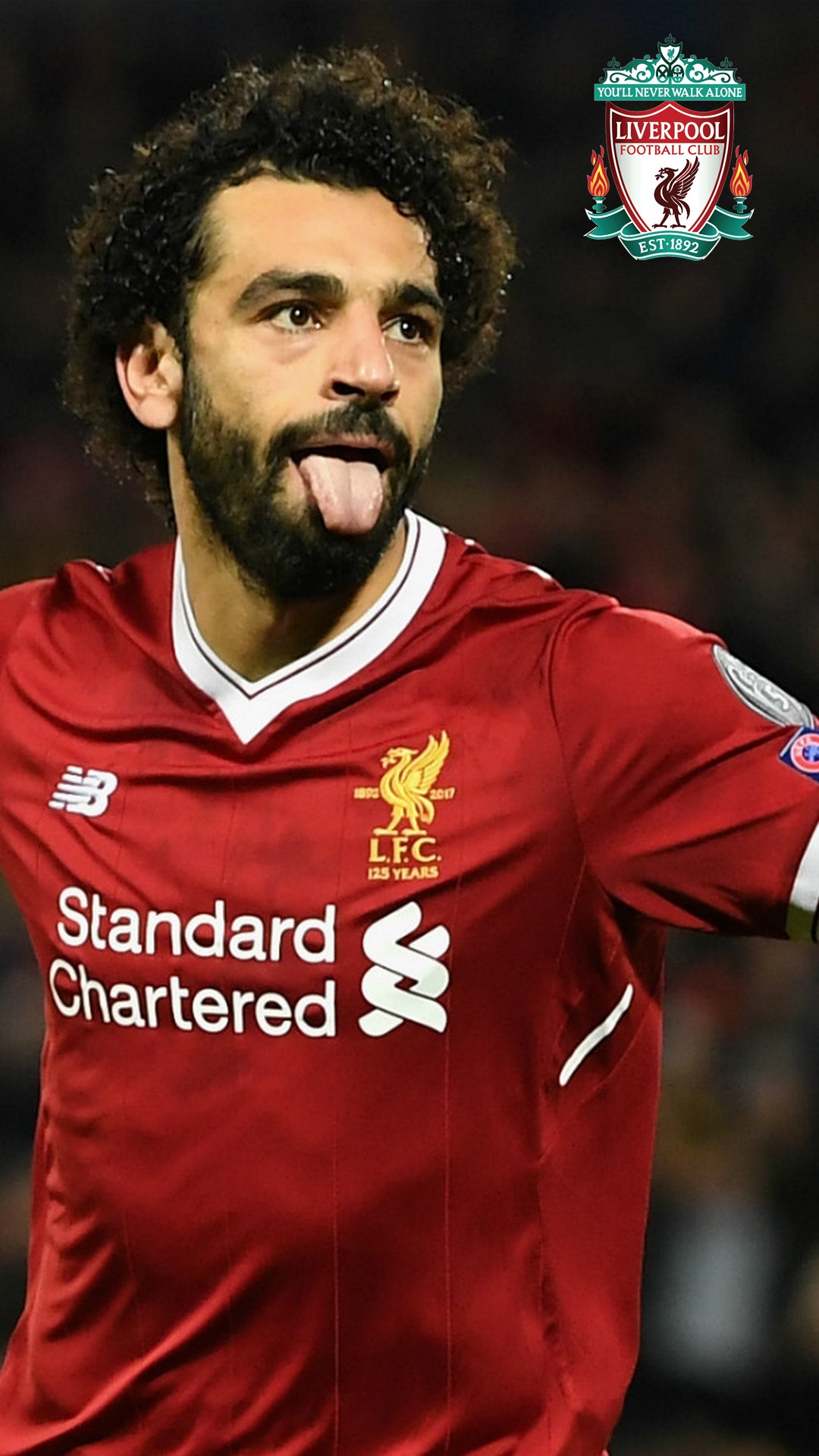 Liverpool Mohamed Salah Wallpaper iPhone with image resolution 1080x1920 pixel. You can make this wallpaper for your iPhone 5, 6, 7, 8, X backgrounds, Mobile Screensaver, or iPad Lock Screen