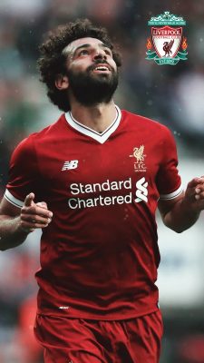 Mohamed Salah Liverpool Wallpaper iPhone with resolution 1080X1920 pixel. You can make this wallpaper for your iPhone 5, 6, 7, 8, X backgrounds, Mobile Screensaver, or iPad Lock Screen