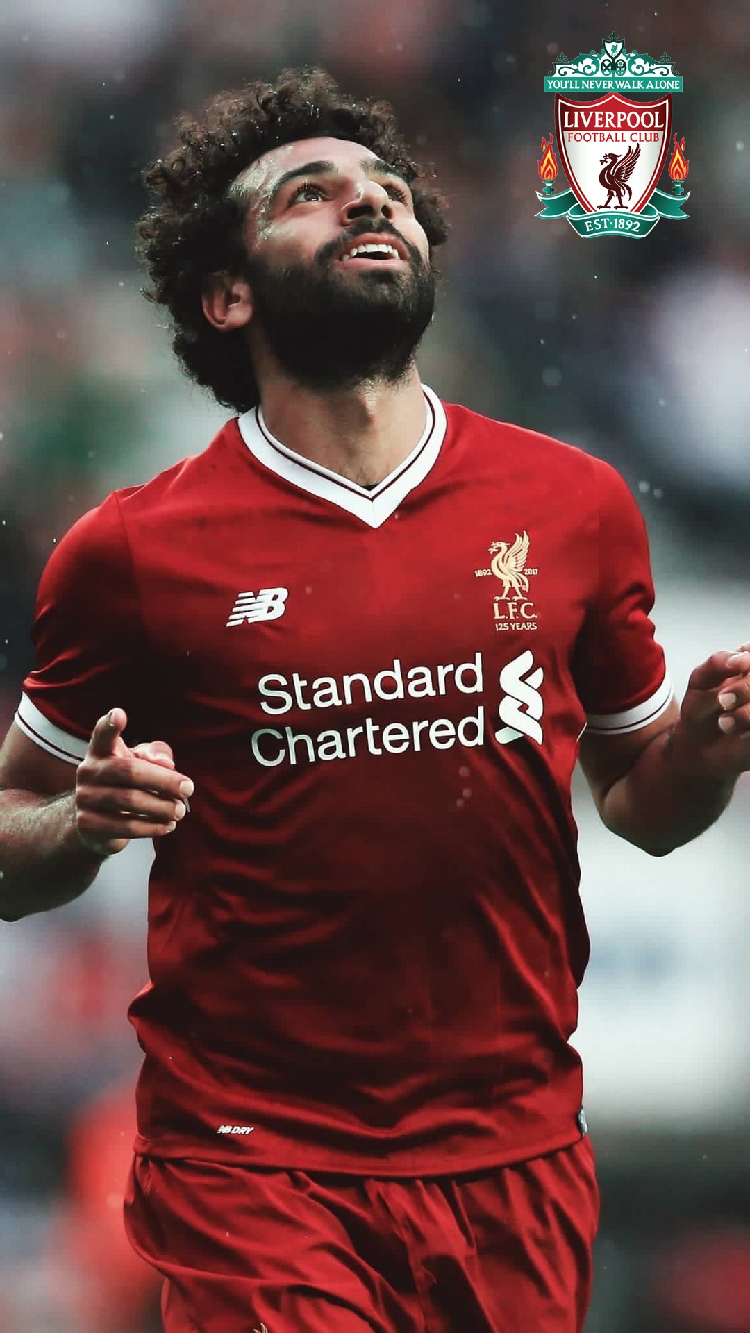 Mohamed Salah Liverpool Wallpaper iPhone with image resolution 1080x1920 pixel. You can make this wallpaper for your iPhone 5, 6, 7, 8, X backgrounds, Mobile Screensaver, or iPad Lock Screen