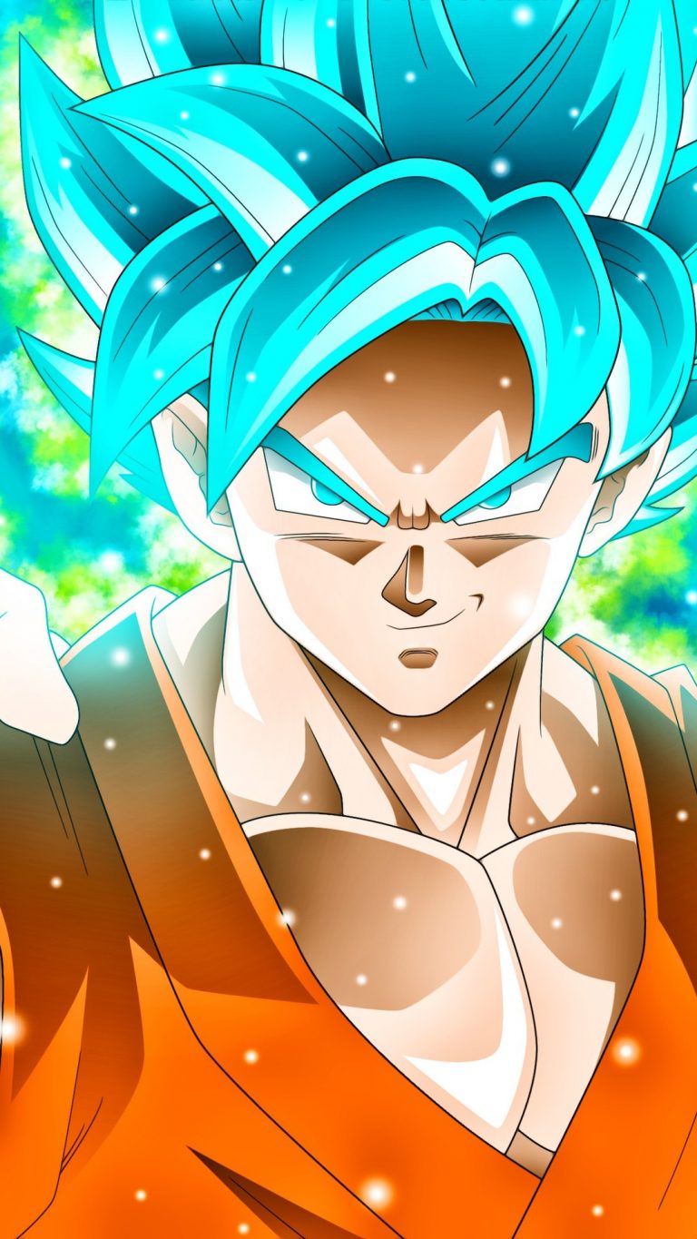 Goku SSJ Blue Wallpaper For iPhone | 3D iPhone Wallpaper 2023