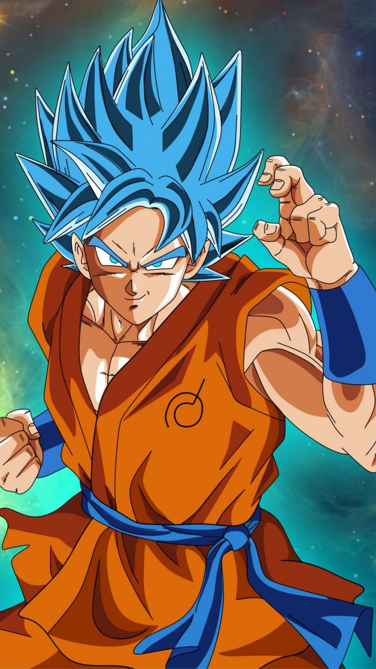 iPhone Wallpaper Goku SSJ | 2021 3D iPhone Wallpaper