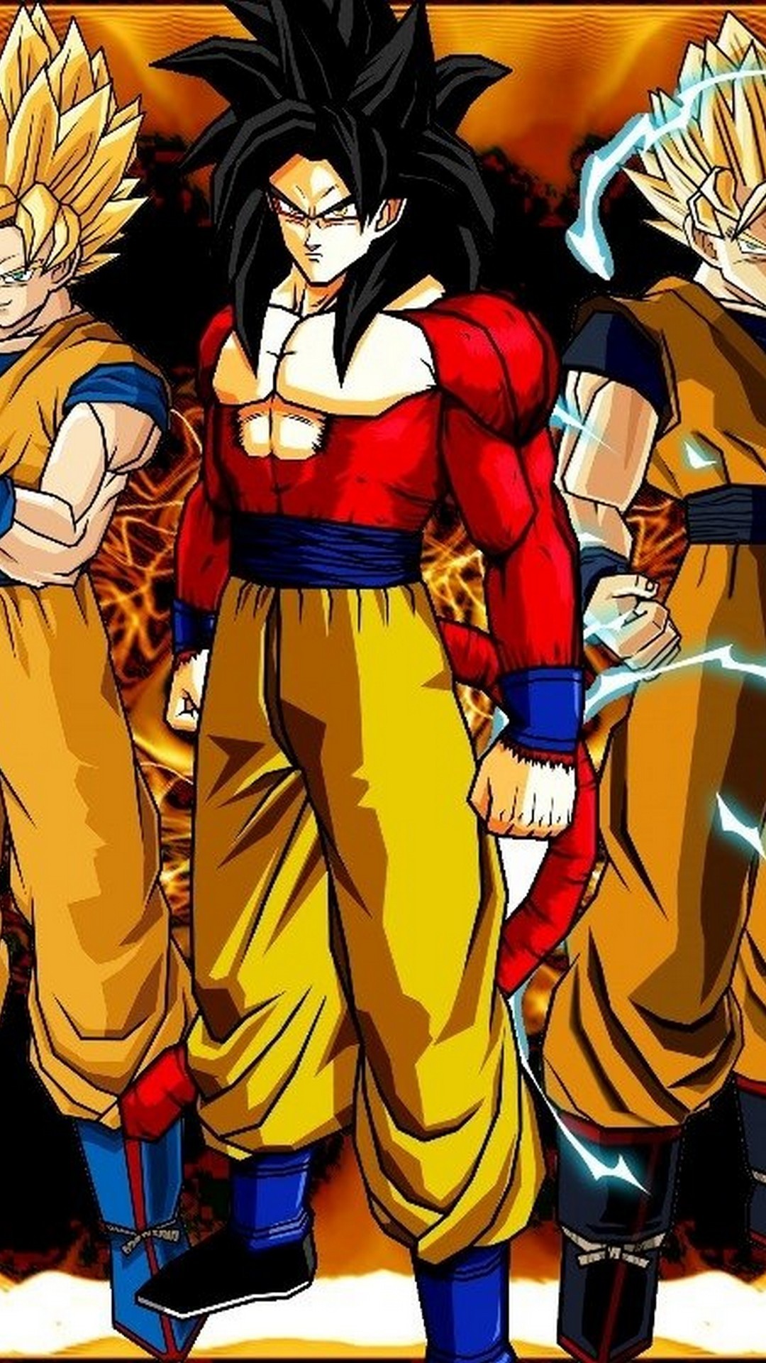 Wallpaper iPhone Goku SSJ4 with resolution 1080X1920 pixel. You can make this wallpaper for your iPhone 5, 6, 7, 8, X backgrounds, Mobile Screensaver, or iPad Lock Screen