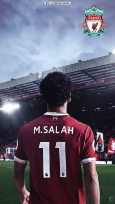Wallpaper iPhone Salah Liverpool with resolution 1080X1920 pixel. You can make this wallpaper for your iPhone 5, 6, 7, 8, X backgrounds, Mobile Screensaver, or iPad Lock Screen
