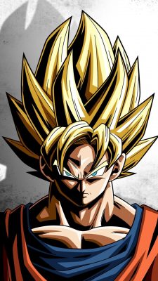 iPhone 7 Wallpaper Goku Super Saiyan with resolution 1080X1920 pixel. You can make this wallpaper for your iPhone 5, 6, 7, 8, X backgrounds, Mobile Screensaver, or iPad Lock Screen