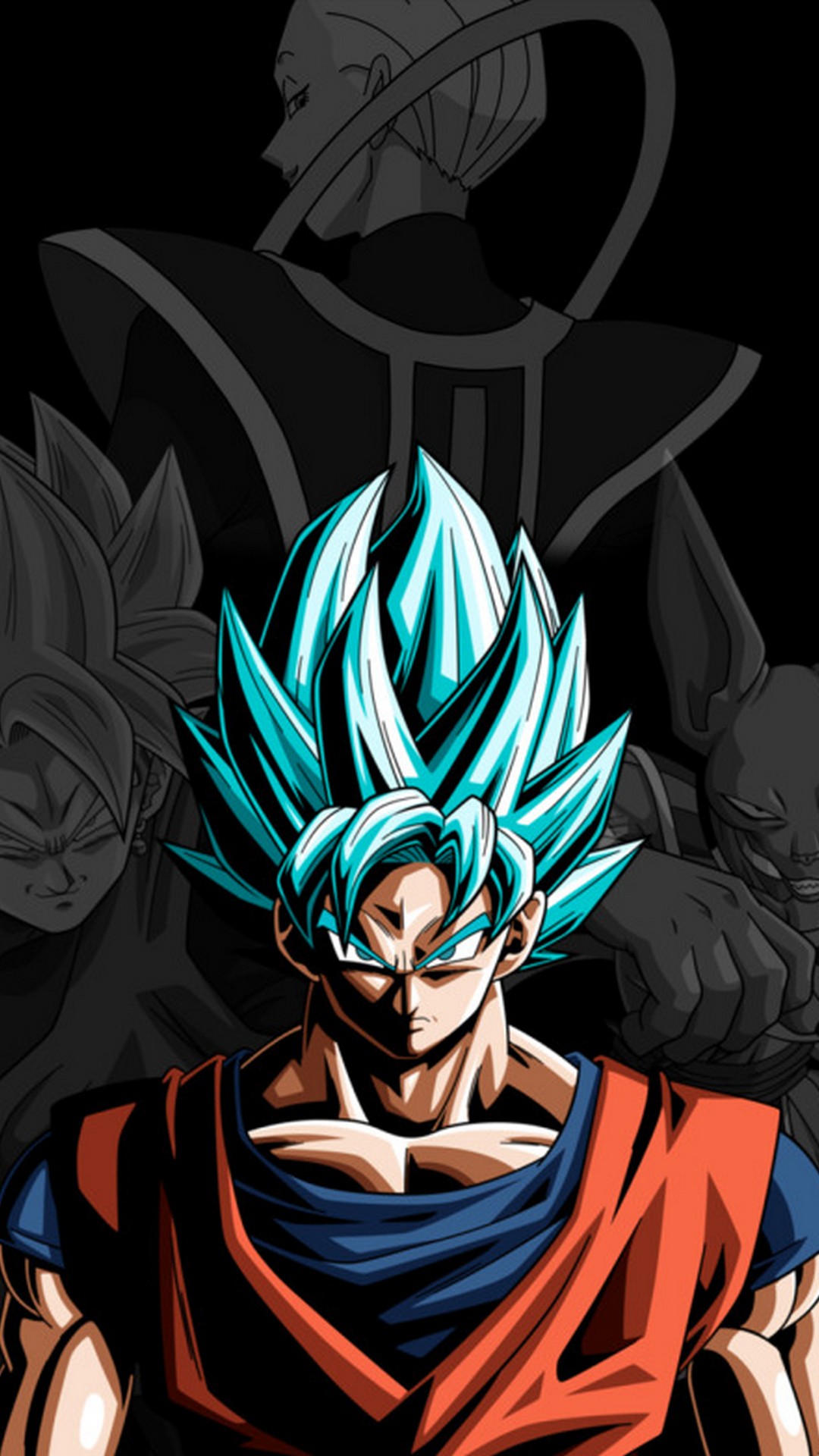 iPhone Wallpaper Goku SSJ with image resolution 1080x1920 pixel. You can make this wallpaper for your iPhone 5, 6, 7, 8, X backgrounds, Mobile Screensaver, or iPad Lock Screen