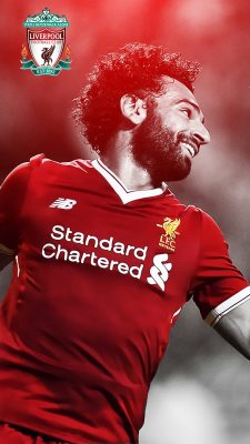 iPhone Wallpaper Mo Salah with resolution 1080X1920 pixel. You can make this wallpaper for your iPhone 5, 6, 7, 8, X backgrounds, Mobile Screensaver, or iPad Lock Screen