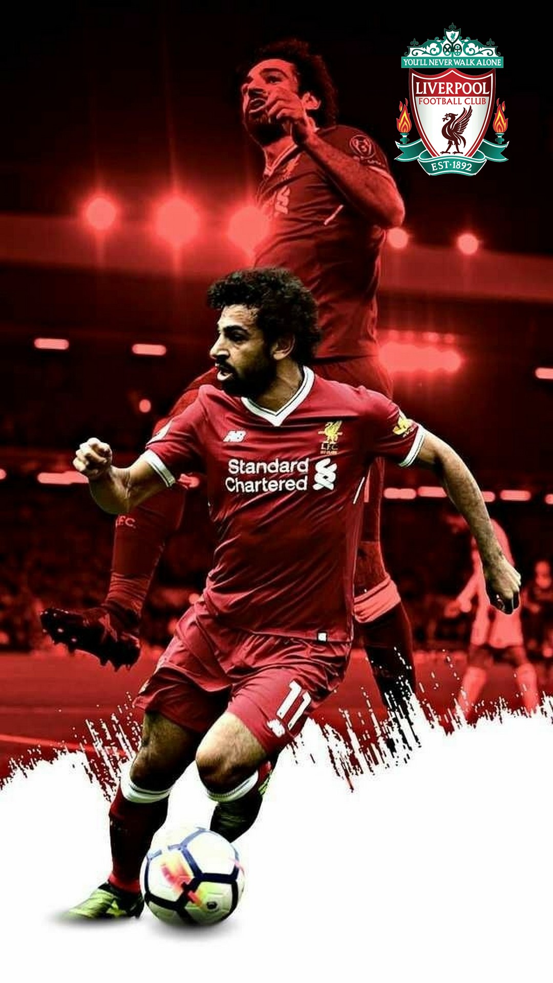 iPhone Wallpaper Mohamed Salah Pictures with resolution 1080X1920 pixel. You can make this wallpaper for your iPhone 5, 6, 7, 8, X backgrounds, Mobile Screensaver, or iPad Lock Screen