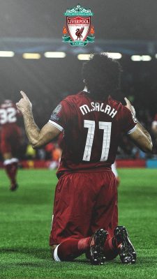iPhone X Wallpaper Liverpool Mohamed Salah with resolution 1080X1920 pixel. You can make this wallpaper for your iPhone 5, 6, 7, 8, X backgrounds, Mobile Screensaver, or iPad Lock Screen