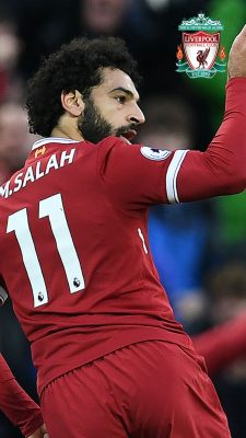 iPhone X Wallpaper Mo Salah with resolution 1080X1920 pixel. You can make this wallpaper for your iPhone 5, 6, 7, 8, X backgrounds, Mobile Screensaver, or iPad Lock Screen