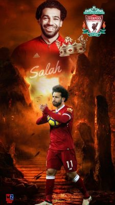 iPhone X Wallpaper Salah Liverpool with resolution 1080X1920 pixel. You can make this wallpaper for your iPhone 5, 6, 7, 8, X backgrounds, Mobile Screensaver, or iPad Lock Screen