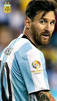 Messi Argentina Wallpaper For iPhone with resolution 1080X1920 pixel. You can make this wallpaper for your iPhone 5, 6, 7, 8, X backgrounds, Mobile Screensaver, or iPad Lock Screen