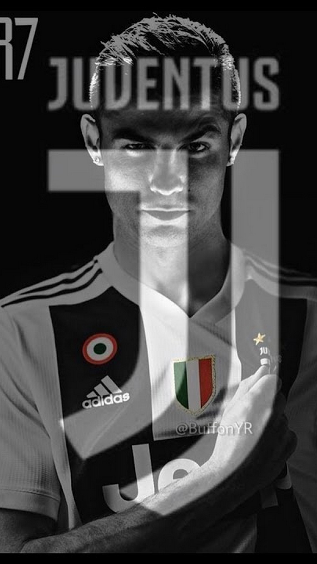 C Ronaldo Juventus Wallpaper For iPhone with image resolution 1080x1920 pixel. You can make this wallpaper for your iPhone 5, 6, 7, 8, X backgrounds, Mobile Screensaver, or iPad Lock Screen