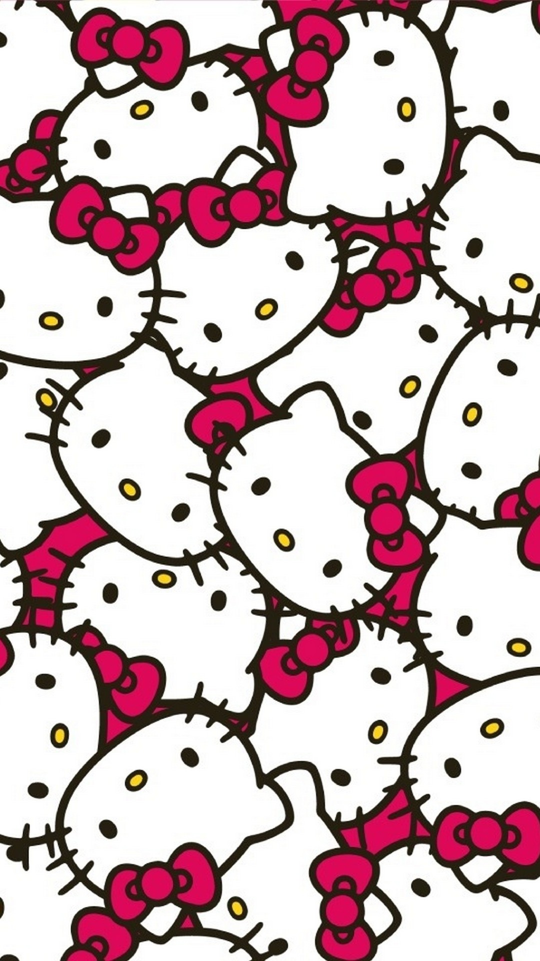 Hello Kitty Images Wallpaper iPhone with resolution 1080X1920 pixel. You can make this wallpaper for your iPhone 5, 6, 7, 8, X backgrounds, Mobile Screensaver, or iPad Lock Screen