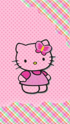 Hello Kitty Wallpaper For iPhone with resolution 1080X1920 pixel. You can make this wallpaper for your iPhone 5, 6, 7, 8, X backgrounds, Mobile Screensaver, or iPad Lock Screen