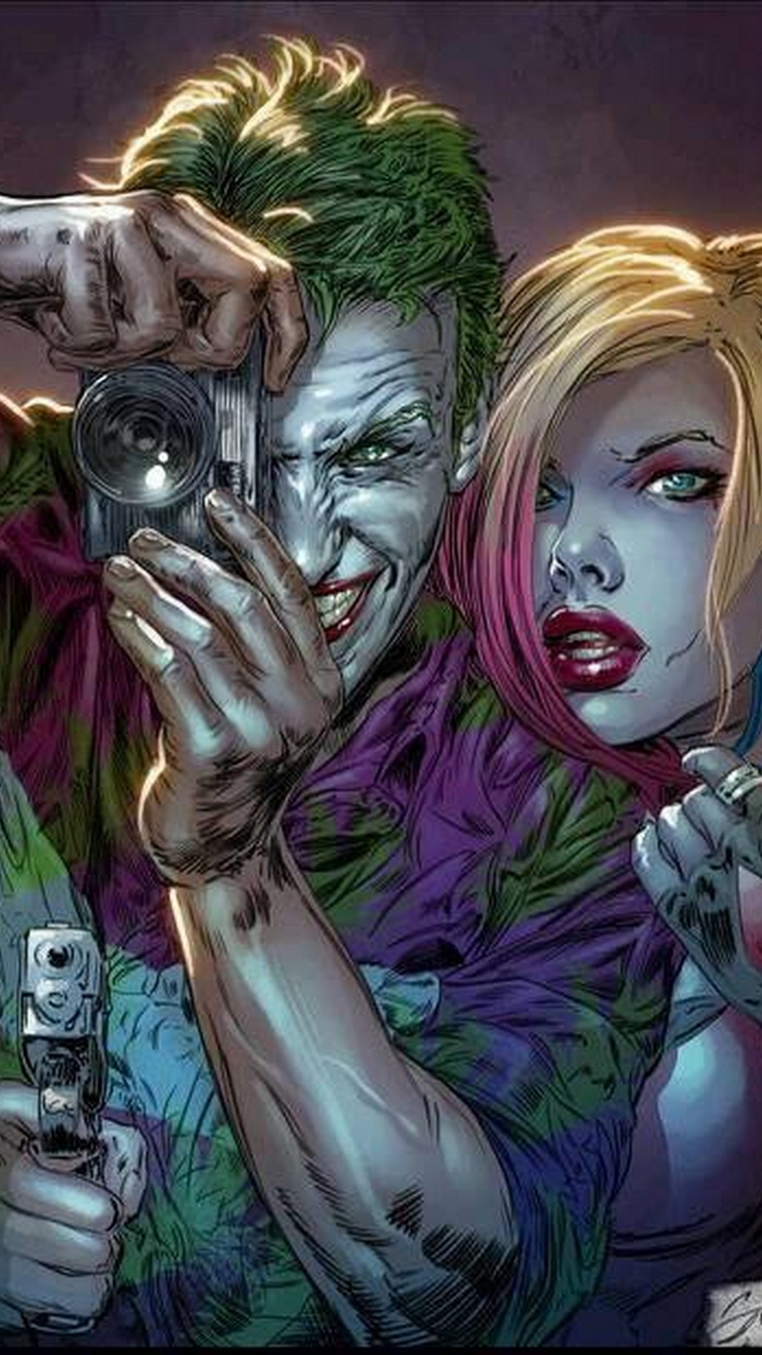 Joker And Harley Wallpaper Iphone 2019 3d Iphone Wallpaper