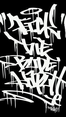 Mobile Wallpapers Graffiti Letters with resolution 1080X1920 pixel. You can make this wallpaper for your iPhone 5, 6, 7, 8, X backgrounds, Mobile Screensaver, or iPad Lock Screen