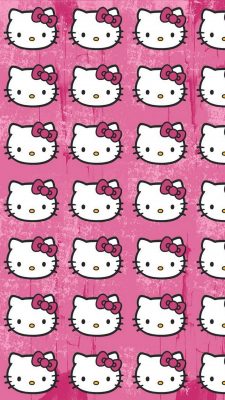 Sanrio Hello Kitty Wallpaper iPhone with resolution 1080X1920 pixel. You can make this wallpaper for your iPhone 5, 6, 7, 8, X backgrounds, Mobile Screensaver, or iPad Lock Screen