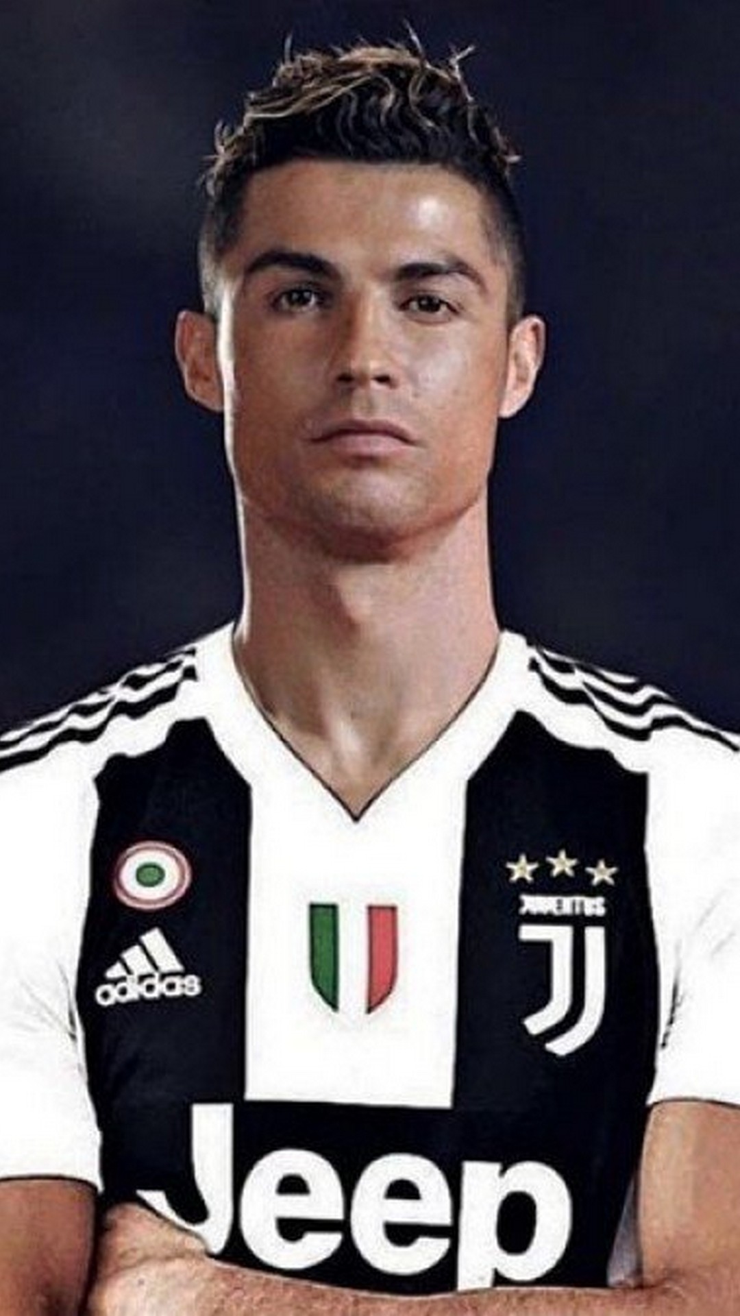 Wallpaper CR7 Juventus iPhone with image resolution 1080x1920 pixel. You can make this wallpaper for your iPhone 5, 6, 7, 8, X backgrounds, Mobile Screensaver, or iPad Lock Screen