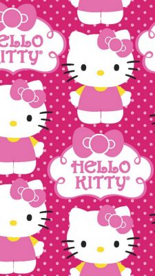 Wallpaper Hello Kitty iPhone with resolution 1080X1920 pixel. You can make this wallpaper for your iPhone 5, 6, 7, 8, X backgrounds, Mobile Screensaver, or iPad Lock Screen