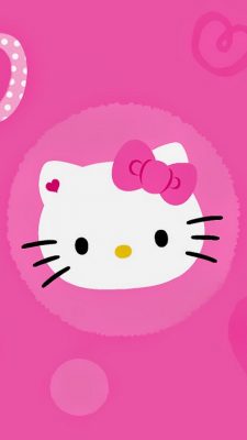Wallpaper iPhone Hello Kitty Pictures with resolution 1080X1920 pixel. You can make this wallpaper for your iPhone 5, 6, 7, 8, X backgrounds, Mobile Screensaver, or iPad Lock Screen