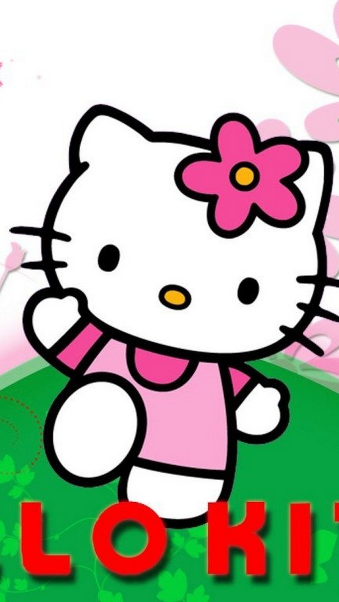 iPhone Wallpaper Hello Kitty Characters with image resolution 1080x1920 pixel. You can make this wallpaper for your iPhone 5, 6, 7, 8, X backgrounds, Mobile Screensaver, or iPad Lock Screen