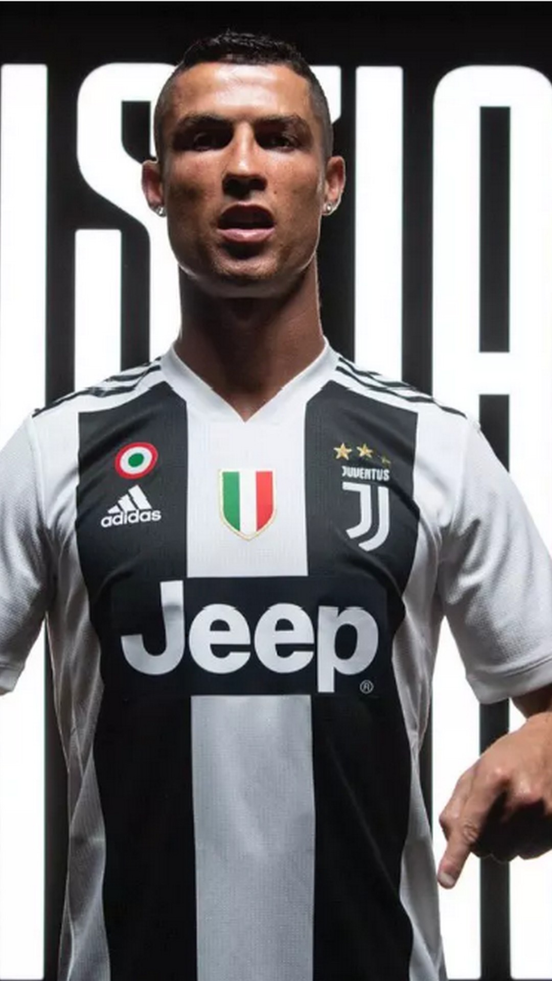 Iphone X Wallpaper Cristiano Ronaldo Juventus 2019 3d