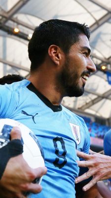 iPhone X Wallpaper Luis Suarez Uruguay with resolution 1080X1920 pixel. You can make this wallpaper for your iPhone 5, 6, 7, 8, X backgrounds, Mobile Screensaver, or iPad Lock Screen
