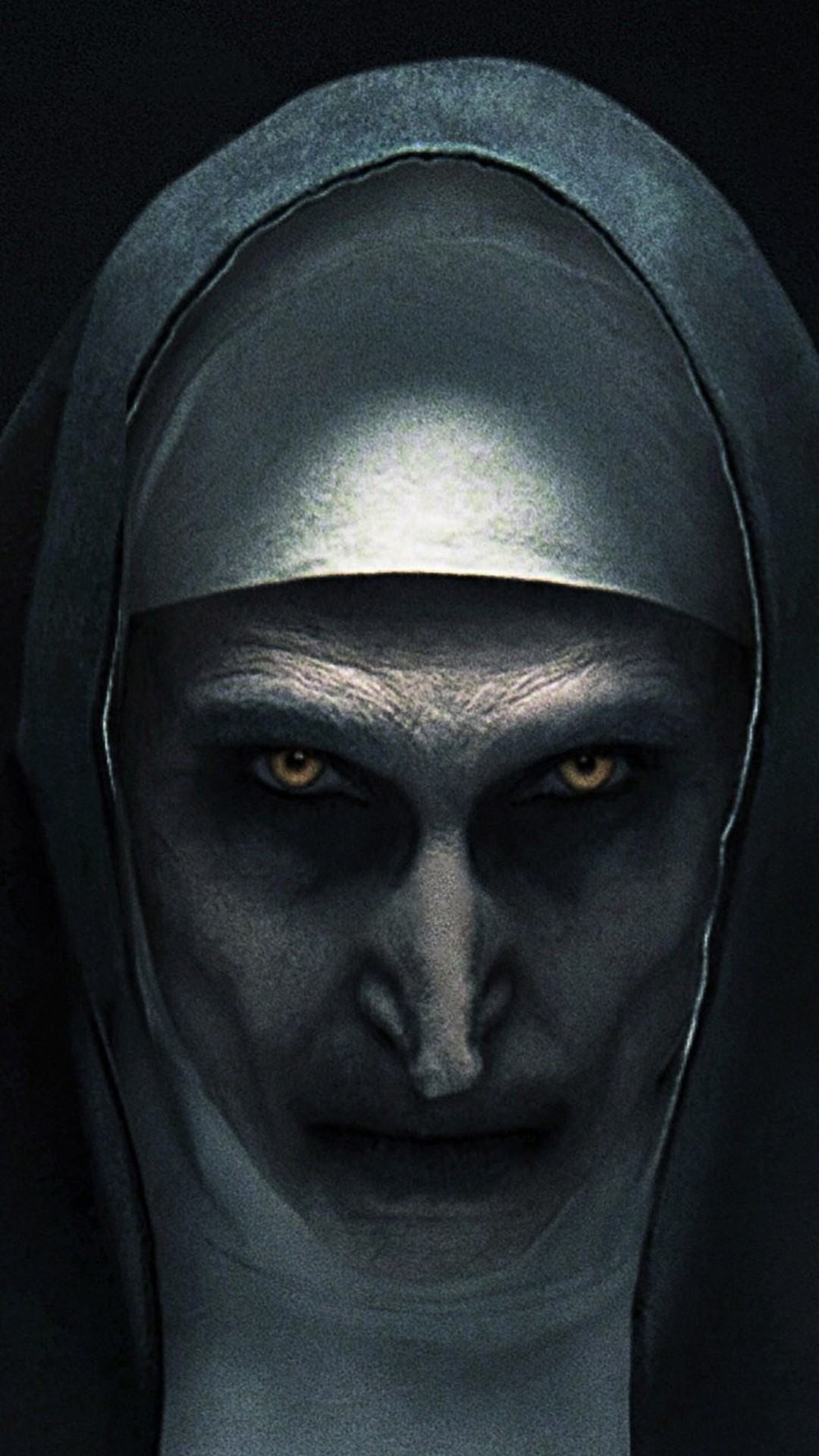 Wallpaper The Nun iPhone with image resolution 1080x1920 pixel. You can make this wallpaper for your iPhone 5, 6, 7, 8, X backgrounds, Mobile Screensaver, or iPad Lock Screen