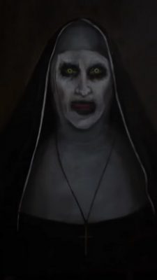 iPhone Wallpaper The Nun Valak with resolution 1080X1920 pixel. You can make this wallpaper for your iPhone 5, 6, 7, 8, X backgrounds, Mobile Screensaver, or iPad Lock Screen