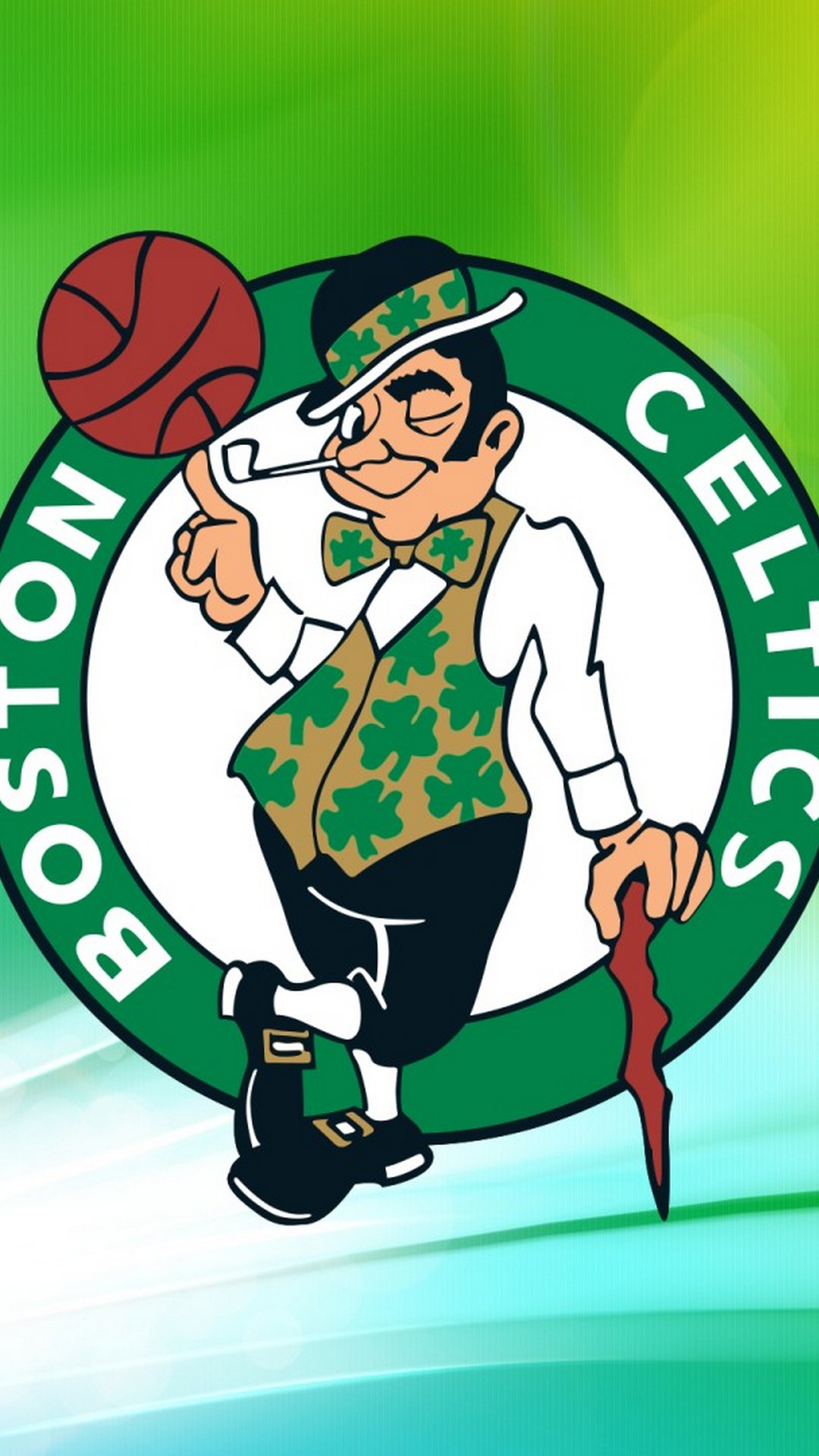 Boston Celtics Wallpaper For iPhone with resolution 1080X1920 pixel. You can make this wallpaper for your iPhone 5, 6, 7, 8, X backgrounds, Mobile Screensaver, or iPad Lock Screen
