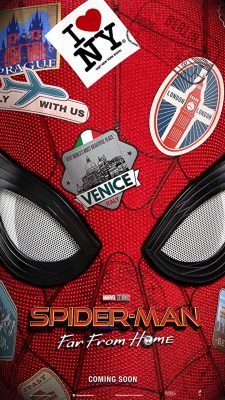 Spider-Man Far From Home iPhone Wallpaper With high-resolution 1080X1920 pixel. You can use this wallpaper for your iPhone 5, 6, 7, 8, X backgrounds, Mobile Screensaver, or iPad Lock Screen