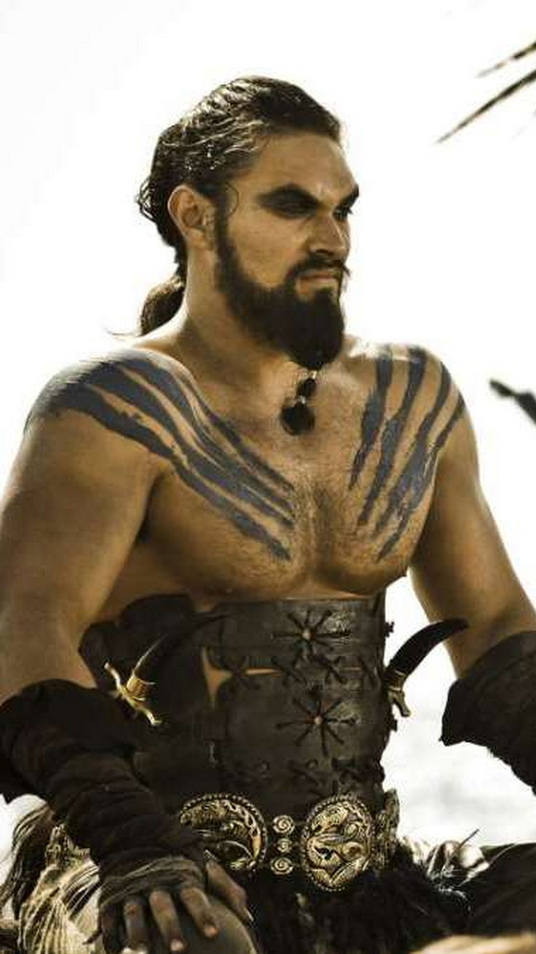 Khal Drogo Game of Thrones iPhone Wallpaper With high-resolution 1080X1920 pixel. You can use this wallpaper for your iPhone 5, 6, 7, 8, X, XS, XR backgrounds, Mobile Screensaver, or iPad Lock Screen