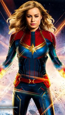 Wallpaper iPhone Captain Marvel With high-resolution 1080X1920 pixel. You can use this wallpaper for your iPhone 5, 6, 7, 8, X backgrounds, Mobile Screensaver, or iPad Lock Screen