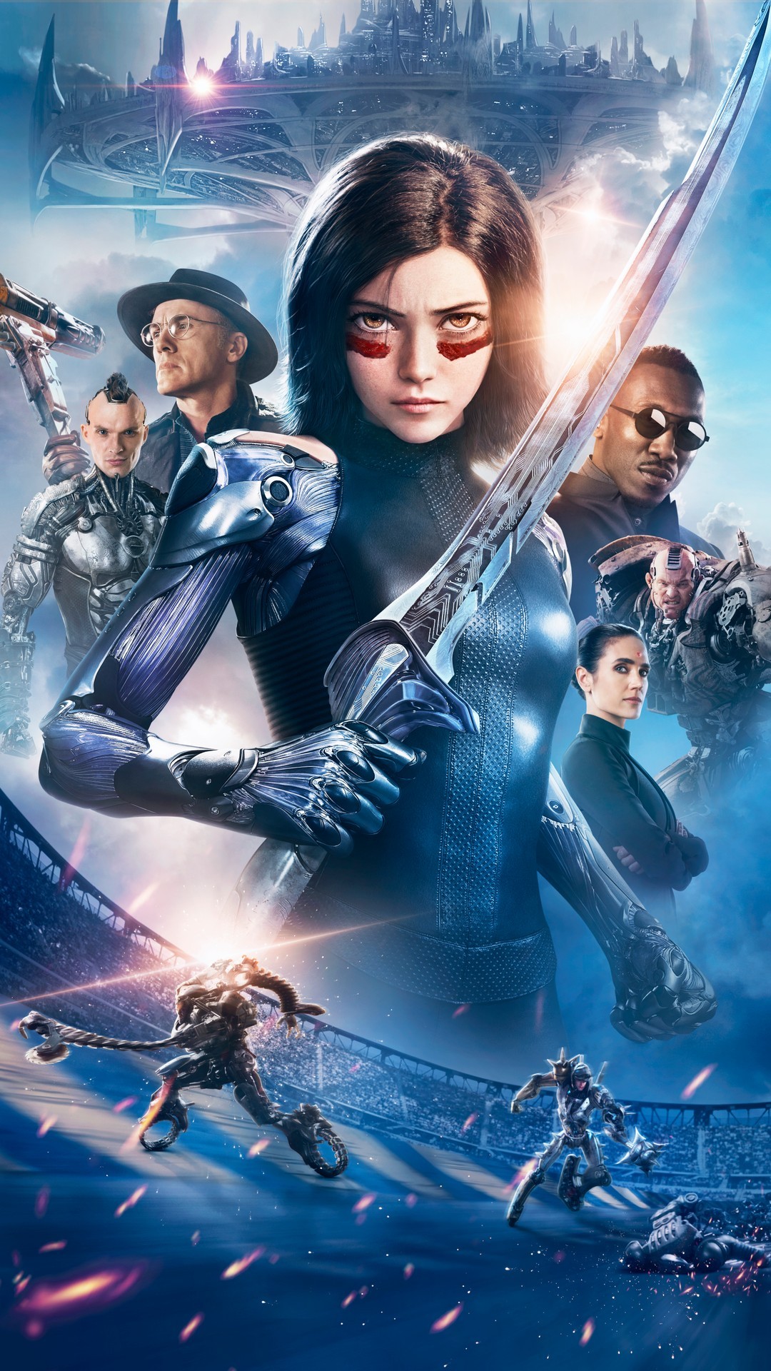 Alita Battle Angel iPhone Wallpaper With high-resolution 1080X1920 pixel. You can use this wallpaper for your iPhone 5, 6, 7, 8, X, XS, XR backgrounds, Mobile Screensaver, or iPad Lock Screen