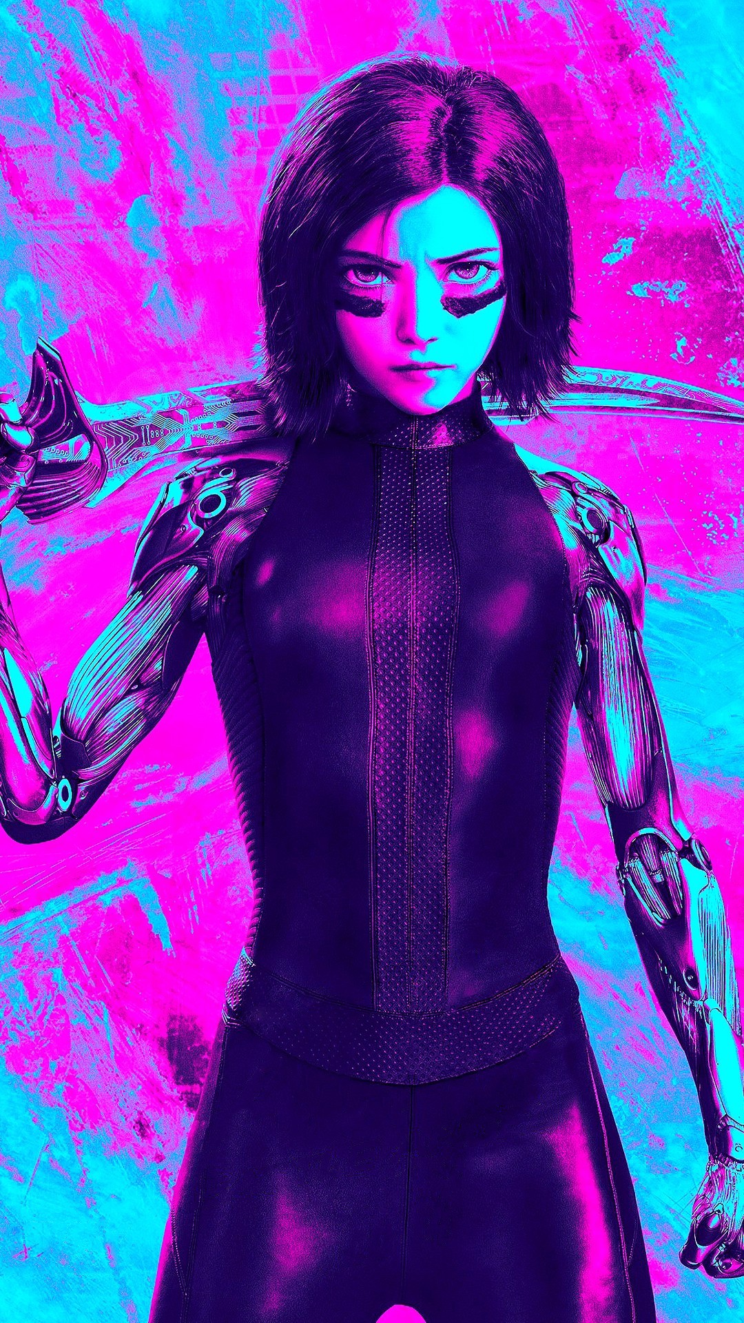 Wallpaper Alita Battle Angel iPhone With high-resolution 1080X1920 pixel. You can use this wallpaper for your iPhone 5, 6, 7, 8, X, XS, XR backgrounds, Mobile Screensaver, or iPad Lock Screen