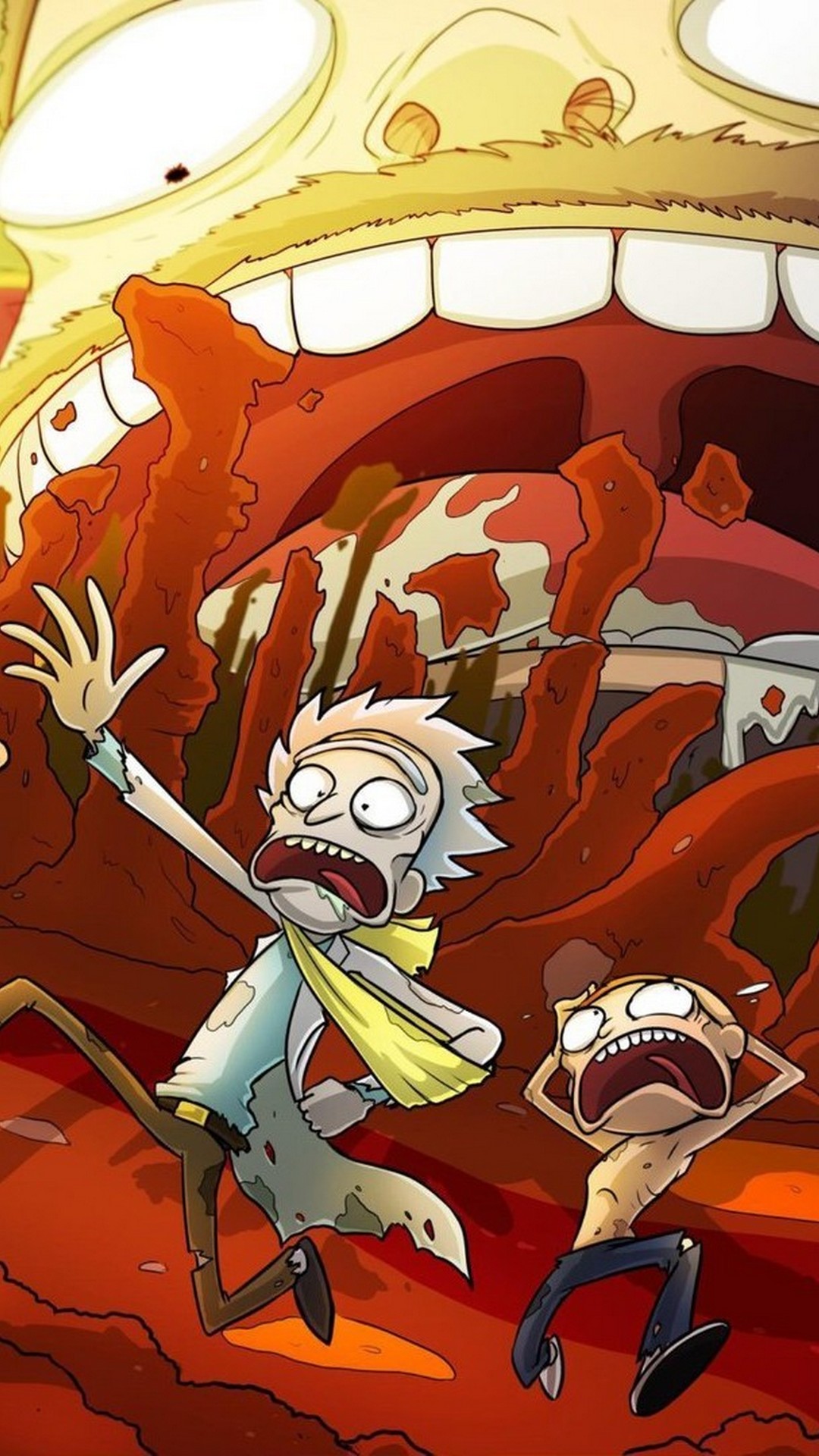 Wallpaper iPhone Rick and Morty 1080p With high-resolution 1080X1920 pixel. You can use this wallpaper for your iPhone 5, 6, 7, 8, X, XS, XR backgrounds, Mobile Screensaver, or iPad Lock Screen