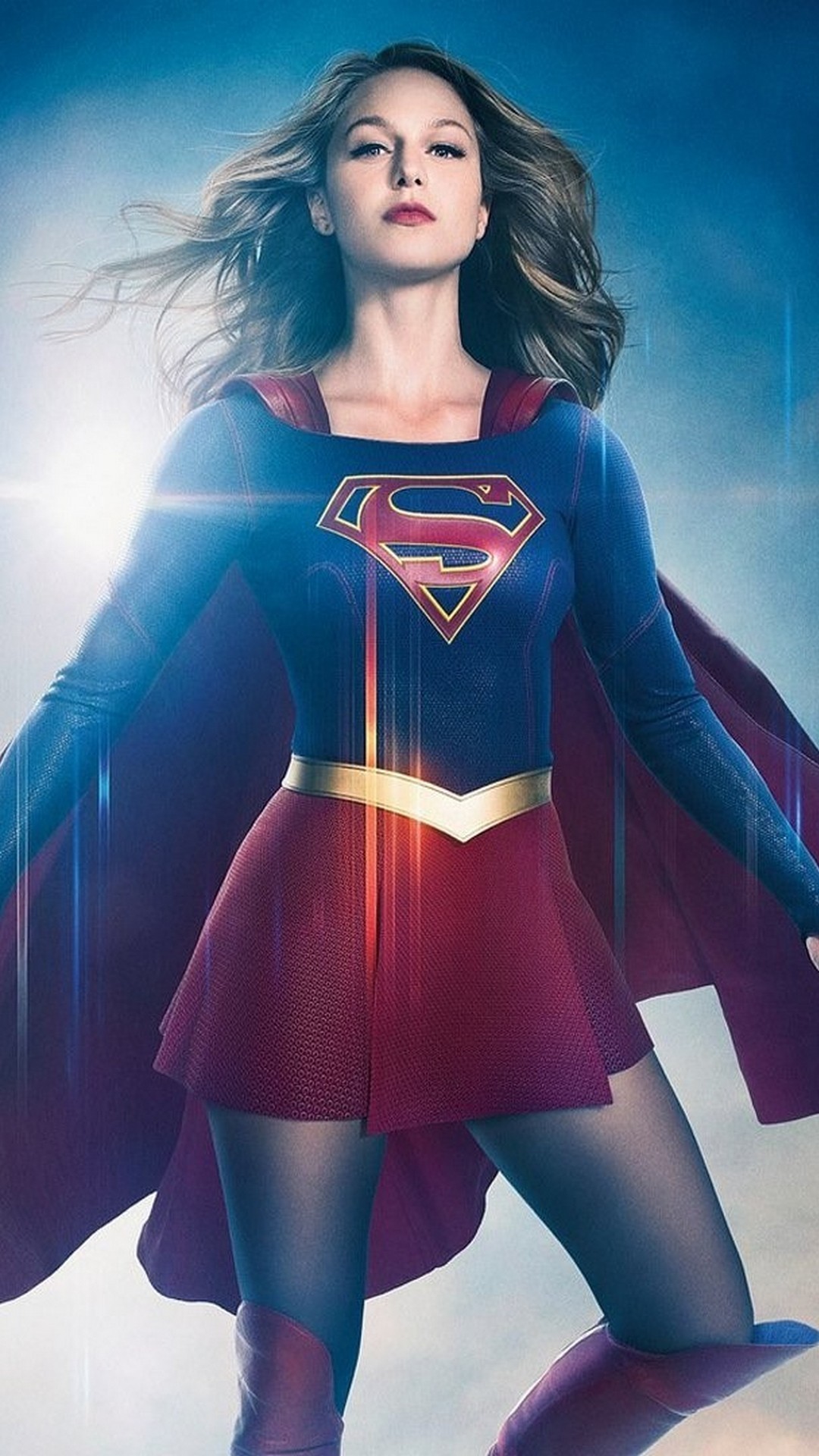 Supergirl iPhone 7 Wallpaper with high-resolution 1080x1920 pixel. You can use this wallpaper for your iPhone 5, 6, 7, 8, X, XS, XR backgrounds, Mobile Screensaver, or iPad Lock Screen