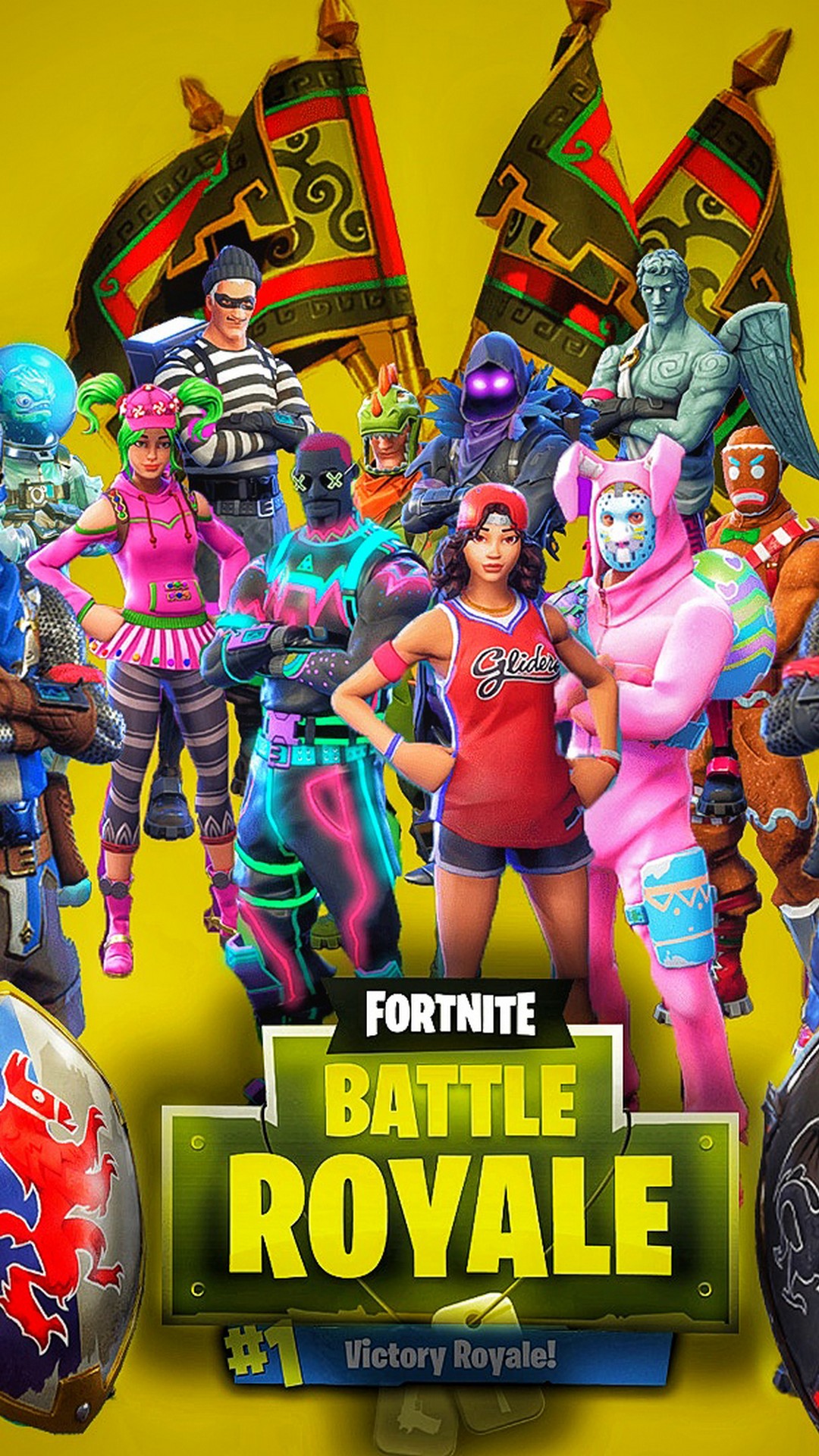 Fortnite Wallpaper iPhone with high-resolution 1080x1920 pixel. You can use this wallpaper for your iPhone 5, 6, 7, 8, X, XS, XR backgrounds, Mobile Screensaver, or iPad Lock Screen